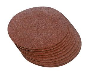 Silverline 436756 10 disques abrasifs auto-agrippants 300 mm Grain 120