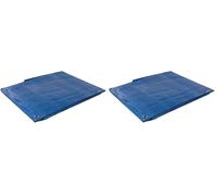 Silverline 456936 Bâche 1.8 x 2.4m (Lot de 2)