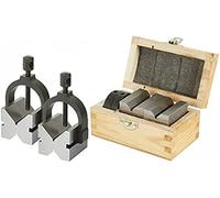 Silverline 456943 Bloc en V + serre-joints