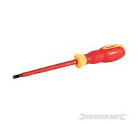Silverline 460213 Tournevis plat VDE, caoutchouté pour électriciens
