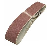 Silverline 463484 5 bandes abrasives 50 x 686 mm Grain 80