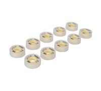 Silverline 468645 Rubans d'étanchéité PTFE jaunes pour conduites de gaz 10 Pièces