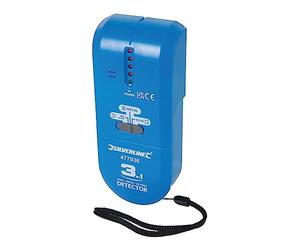 Silverline 477936 Détecteur 3 en 1 1 pile 9 V