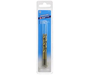 Silverline 509102 Jeu de 2 mèches en acier rapide HSS titanées 6,0 mm