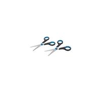 Silverline 529366 Lot de 2 paires de ciseaux 130 mm, Multicolore