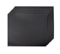 Silverline Tools Feuilles abrasives 10 feuilles – Grain 320 – Ponçage sec ou humide