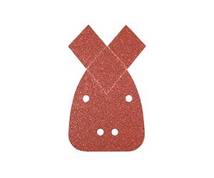 Silverline 536093 Hook & loop détail Feuilles Ponceuse avec 2 Tips 140 mm grain 60