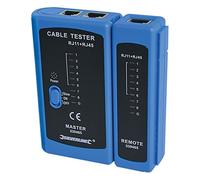 Silverline Tools Testeur LAN 539465 RJ11 et RJ45