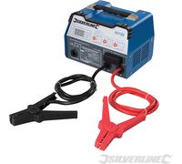 Chargeur de batterie automatique 12 A - 6 / 12 V Capacité 8 - 180 Ah - 549095 - Silverline