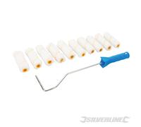 Silverline 555252 Poignée pour petits rouleaux avec 10 recharges