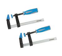Silverline Tools Serre-joints à visser 590588 150 x 50 mm Lot de 2