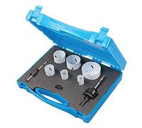 scie cloche bi-metal coffret plombier de 9 pieces - Silverline G