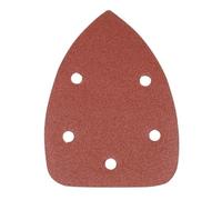 Silverline Tools Feuilles abrasives auto-agrippantes 598542, 140 mm, grain 120, 10 feuilles