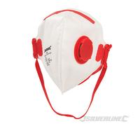 Silverline 598550 Masque facial pliable avec valve FFP3 NR