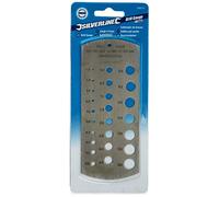 Silverline 598570 Jauge à trous 1-13 mm