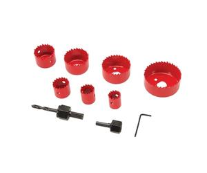 Silverline - 633479 - Ensemble de scies-cloches - 21 - 64 mm - Set de 10 pièces
