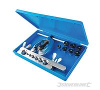 Silverline 633545 Outil d'évasement manuel, 9 pcs