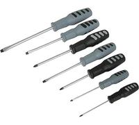 Silverline 633579 Pince D'électronicien à long bec courbé, Multicoloured