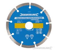Disque diamant segmenté pour béton SILVERLINE, Diam.125 mm, 633624