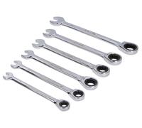 Silverline 633788 Clés mixtes à cliquet, 6 pièces
