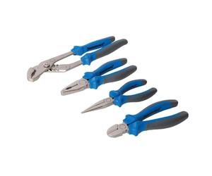 Silverline 633832 Jeu de 4 pinces expert 4 pièces