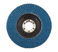 Silverline Tools Disque à lamelles 633890 en zirconium 115 mm Grain 40