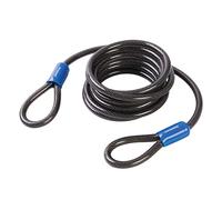 Silverline 647706 Câble de sécurité en acier, Multicolore, 2.5 m x 8 mm