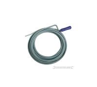 Silverline Tools Ressort de débouchage 10 m x 9 mm (656602)