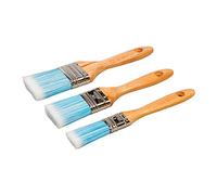 Silverline 675077 Lot de 3 pinceaux synthétiques