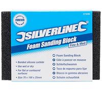 Silverline 675085 Câle à poncer en mousse Fin et moyen