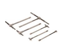 Silverline 675092 Jeu de 6 calibres télescopiques 8-150 mm