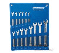 Silverline 675226 Clés mixtes à cliquet, 14 pièces