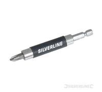 Silverline 704401 Porte-embout protège-doigts Queue 6 pans 1/4"