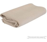 Silverline 719799 Bâche de protection en fibres de coton