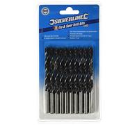 Silverline 721675 Forets à pointe et double tranchant 8 mm 10 pcs
