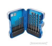 Silverline 723650 Mèches à maçonnerie TCT, 15 pcs