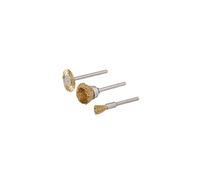 Silverline 763601 Jeu de 3 brosses en laiton 5, 16, 22 mm