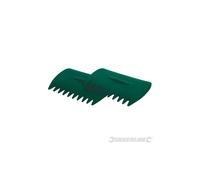 Silverline Râteau À Main 10 Dents Pour Ramassage Herbe Feuilles Résidus
