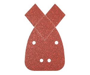 Silverline 766555 Hook & loop détail Feuilles Ponceuse avec 2 Tips 140 mm grain 80