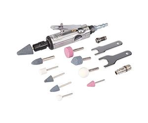 Silverline 783100 Coffret de 15 pièces de meuleuse pneumatique à matrice