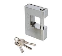 Silverline 792082 Cadenas blindé monobloc 90 mm