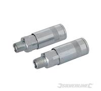 Silverline 794320 Raccords rapides pour air comprimé, 2 pcs