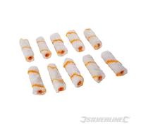 Silverline 797959 Petits rouleaux 100 mm, 10 pcs