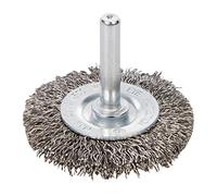 Silverline 828396 Roue à fils en acier/inox 50 mm