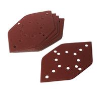 Silverline 861000 10 feuilles abrasives hexagonales Grain 120