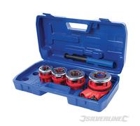 Silverline 868556 Jeu de robinets pour tuyaux, 5 pcs