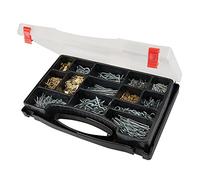 Silverline 868633 Coffret de crochets et pitons Lot de 1487