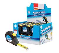 Silverline 868787 Boîte de 30 mètres ruban autobloquants 5 m x 19 mm