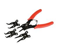Silverline 868868 Jeu de 5 pinces à circlips 160 mm