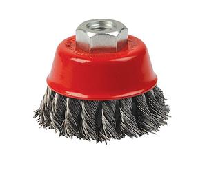 Silverline 868901 Brosse à fils métalliques torsadés 75 mm